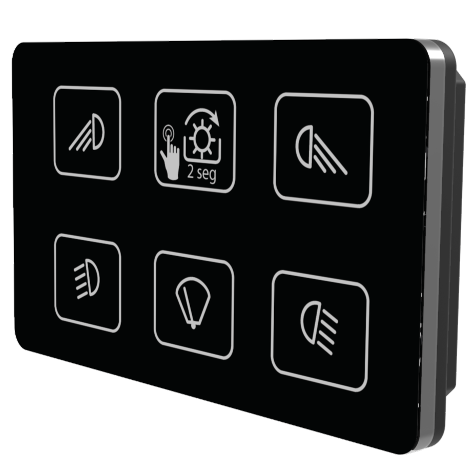 Tablero de Comando Electrónico de 6 funciones Computrol